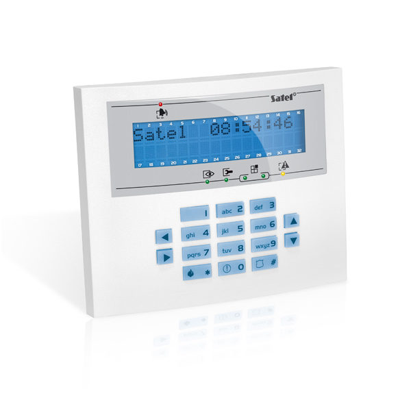Satel Integra suur LCD klaviatuur