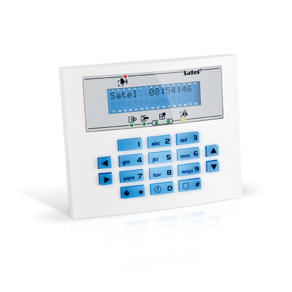 Satel Integra väike LCD klaviatuur