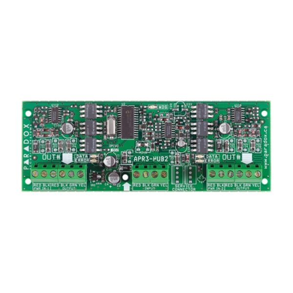 Paradox 2 x BUS siini võimendi / isolaator HUB2