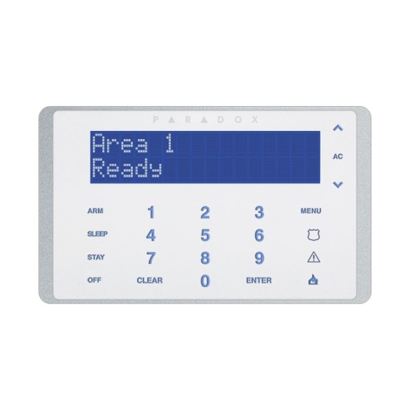 Paradox piezo nuppudega LCD klaviatuur K656