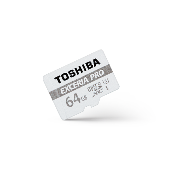 Toshiba EXCERIA™ MicroSD, 64GB, Class 10