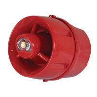 C-TEC CAST Siren, red, IP55, EN54