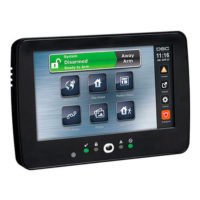 DSC Pro 7" touch keyboard + proxy reader, black