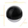 EZVIZ C6W 4MP pöördkaamera - Image 2