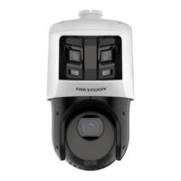 Hikvision 4 MP PTZ IP Tandemvu panoraamkaamera, audio/alarm, IP66