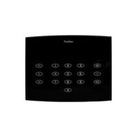 Klaviatuur Foxsec FS9501BL, OLED, must, 12VDC, IP55